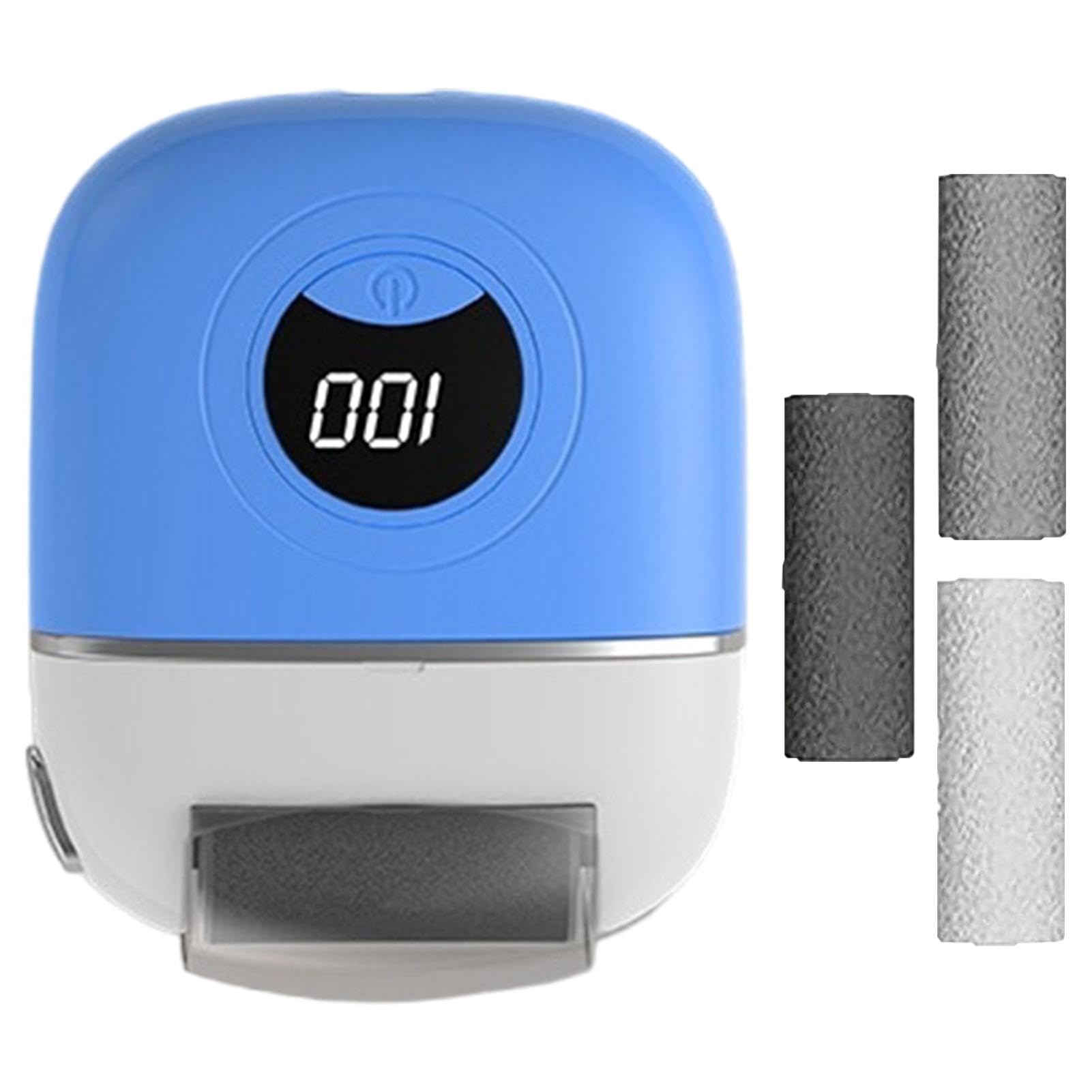 Portable Electric Foot Callus Remover, Electric Foot Callus Remover, Portable Foot File And Exfoliate Scrubber, Digital Display Heel Polisher For Removing Hard And Dead Skin