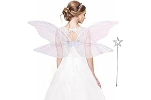 Fairy Wings for Adults, Butterfly Fairy Costume for Women Girls Fairy Costume...