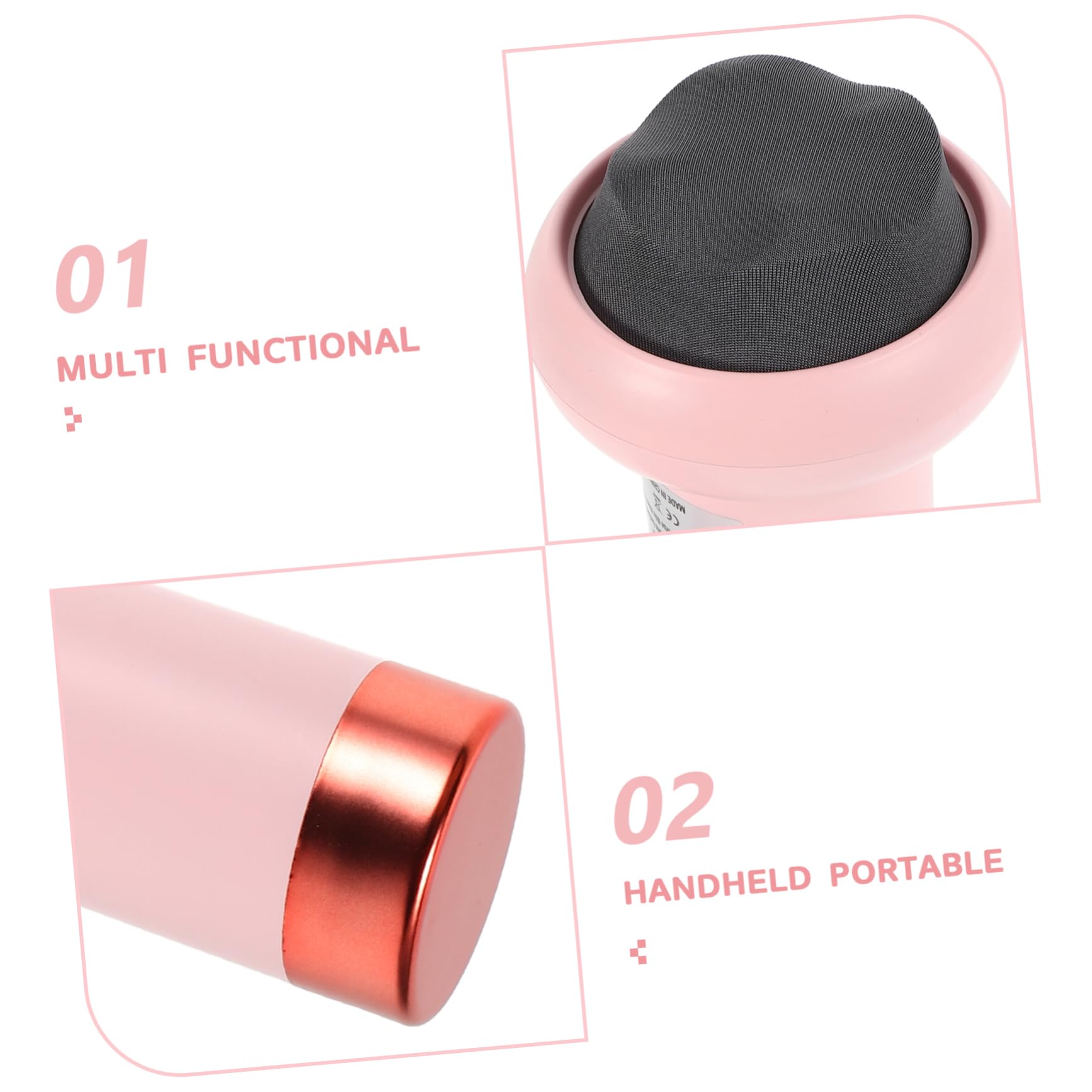Healeved Massaggiatore Muscolare Portatile Manuale Per Schiena e Per Massaggio Anticellulite Viaggio Per Rilassamento Muscolare