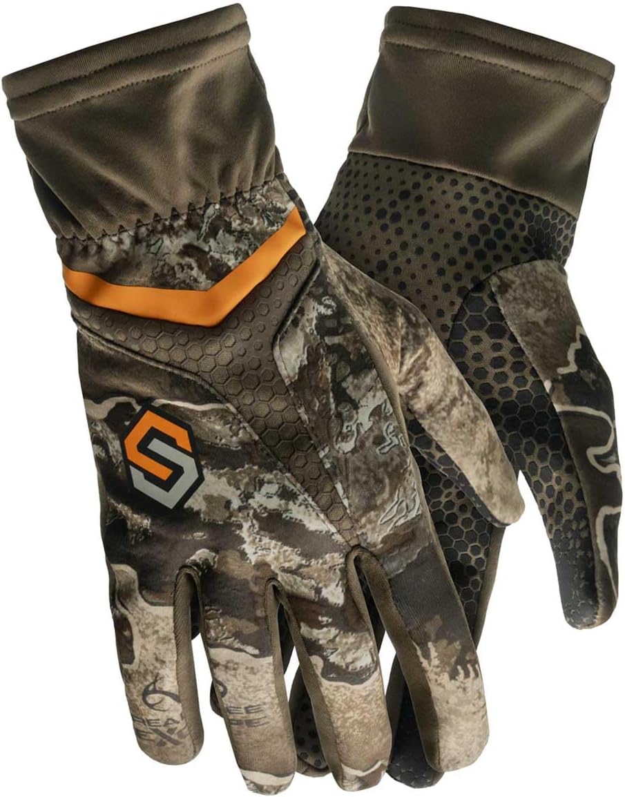 ScentLok Midweight Camo Shooters Gloves for Hunting and Outdoor Recreation