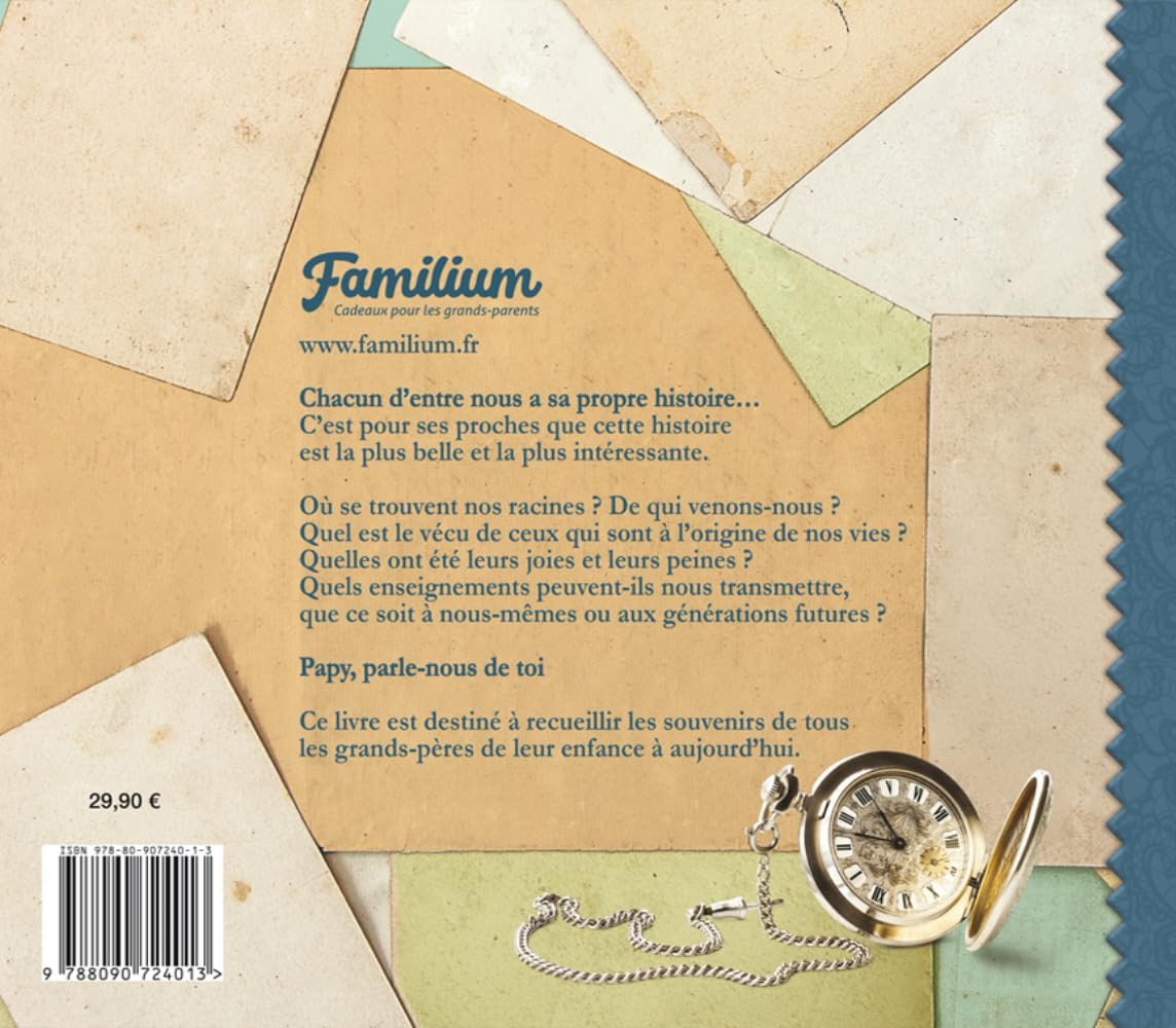 PAPY, PARLE NOUS DE TOI