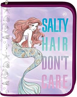 Caderno Argolado Universitário 48 folhas Princesa Ariel, Princesa Ariel, Caderno Argolado Universitário 48 folhas Princesa Ariel 2880, Lilás