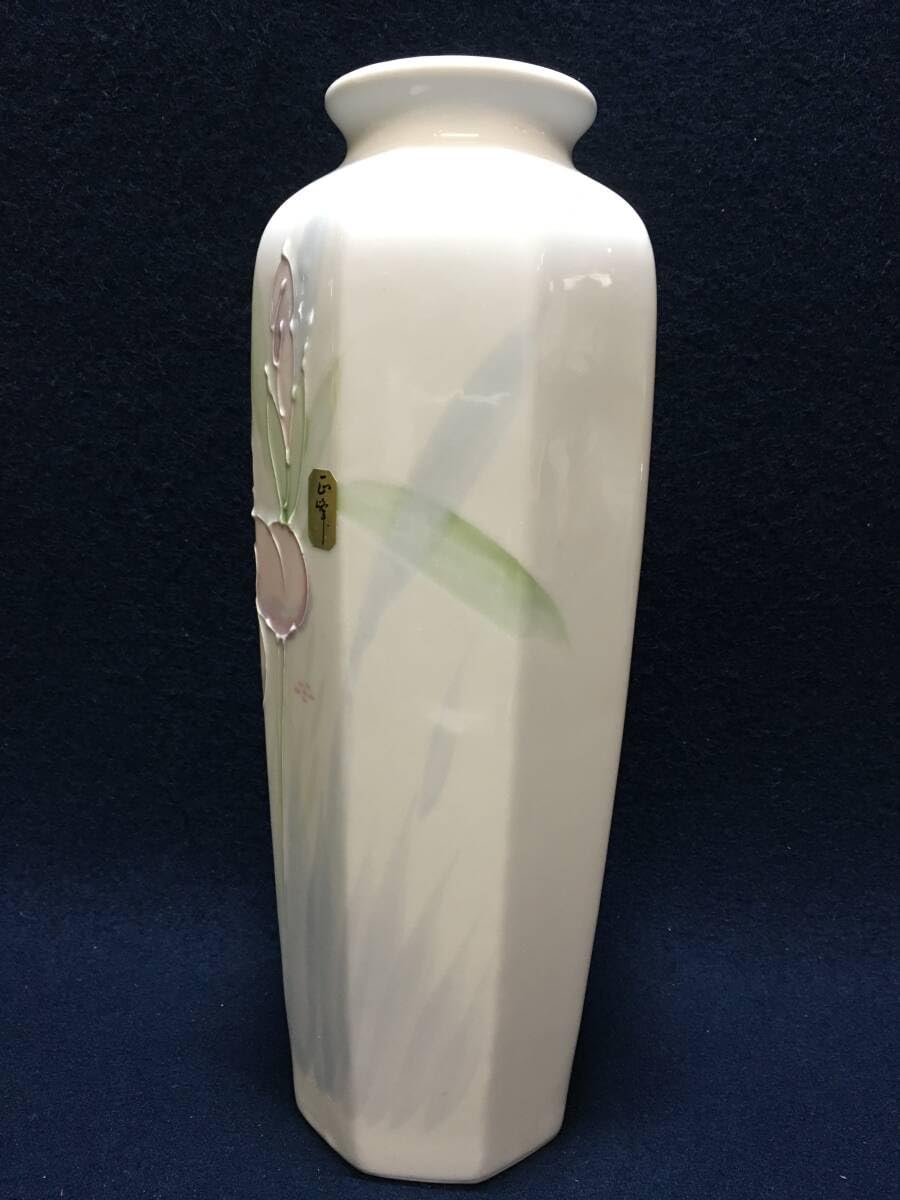 青白磁 山水画 フラワーベース 青白磁 山水画 フラワーベース 景徳鎮 青花山水花瓶 中国 陶磁器 工芸