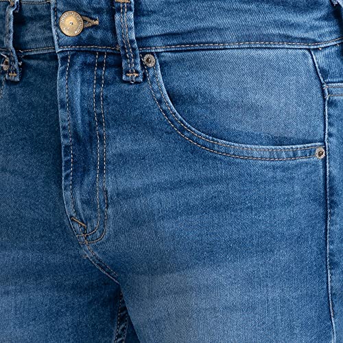 Image of Spykar Men's Rover Regular Fit Mid Rise Casual Jeans