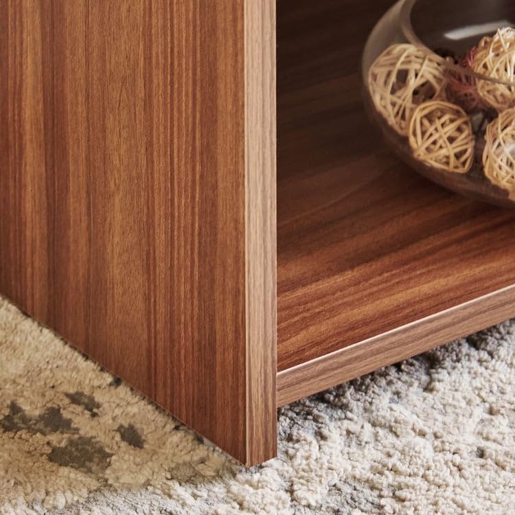 Image of Home Centre | Helios - Alton | Engineered Wood | Bed Side Tables | Walnut | 1 Year Warranty