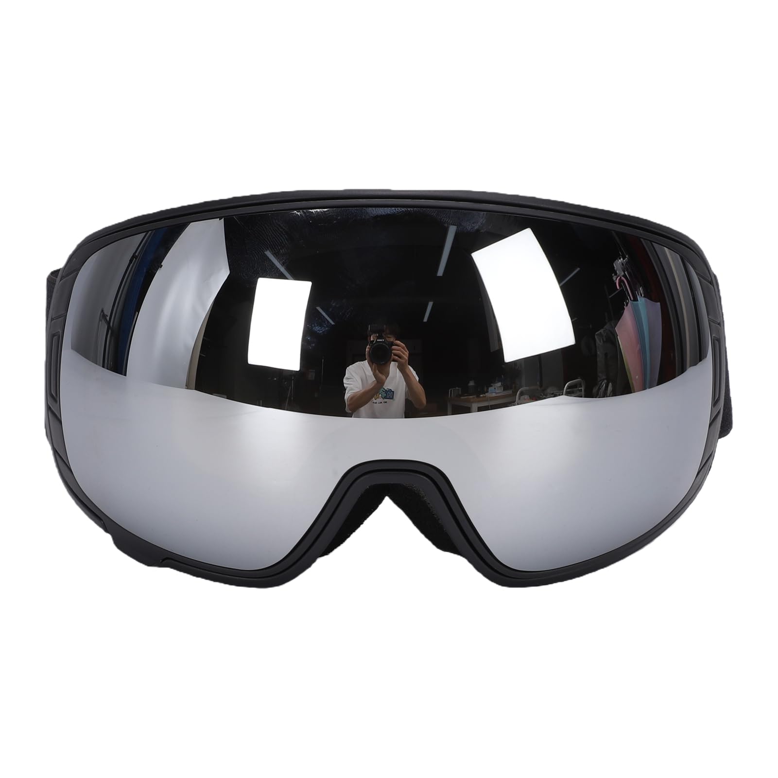 Keenso Skibrille mit Anti-Beschlag-Dual-Layer-Linse