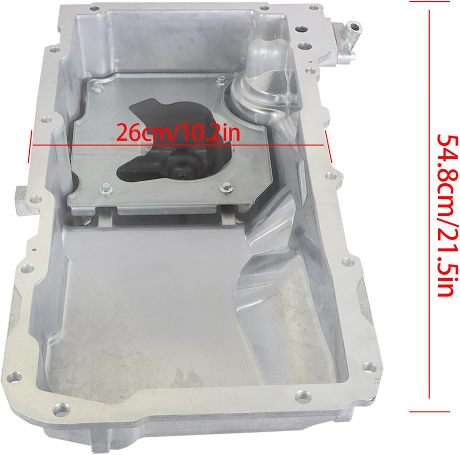 Engine Low Profile Oil Pan Retro Replacement for Silverado 1500 2001-2006 Replacement for Tahoe 2000-2006