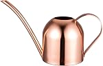 IMEEA Watering Can Indoor Stainless Steel Watering Can for Indoor Plants 15oz/450ml (Rose Gold)