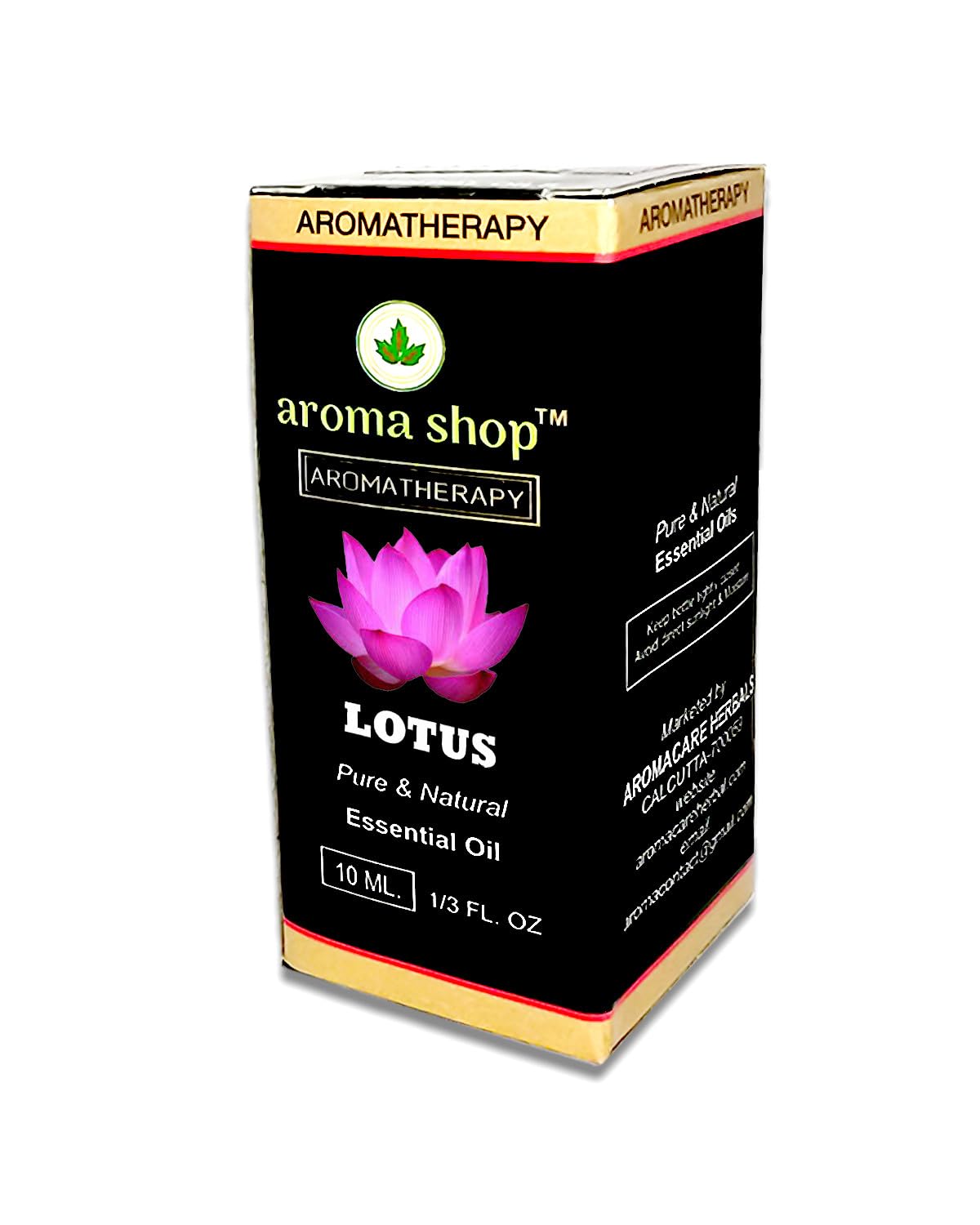 Aromashop Aromatherapy LOTUS Pure & Natural Essential Oil (50ML)