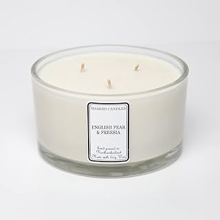 English Pear & Freesia – 50cl Soy Wax Candle - Can Be Personalised