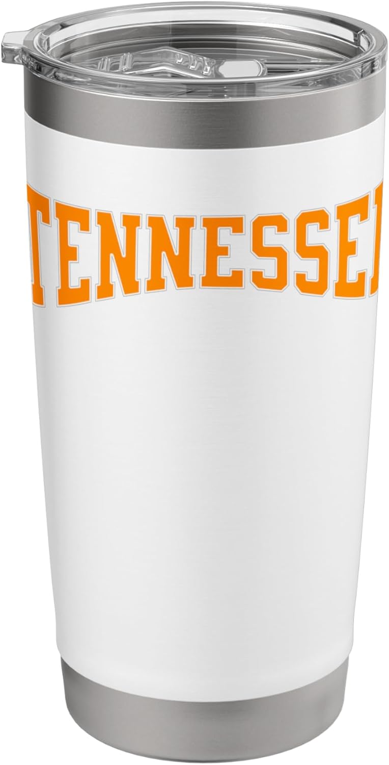 Vintage Throwback Tennessee Varsity. Nashville to Knoxville Stainless Steel Insulated Tumbler