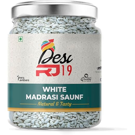 Desi RJ19 Whole White Sauf Mouth Freshner 800gm