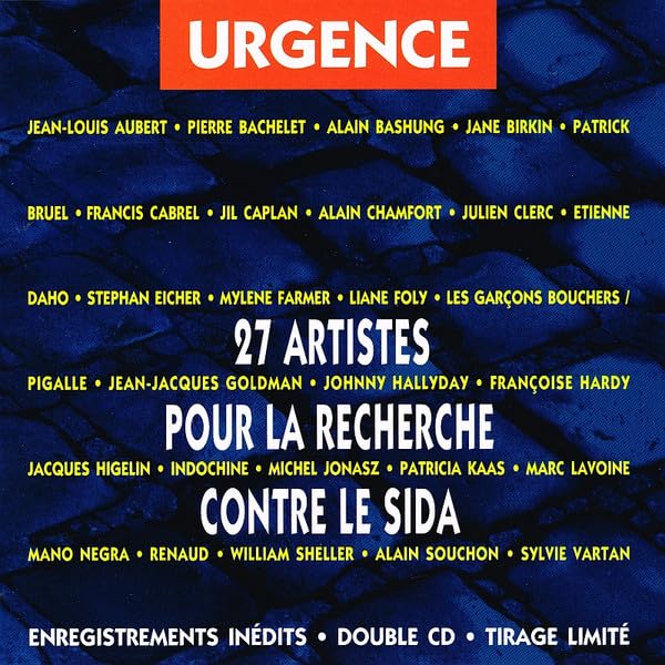Urgence-27 Artistes pour la recherche du Sida [Audio CD]