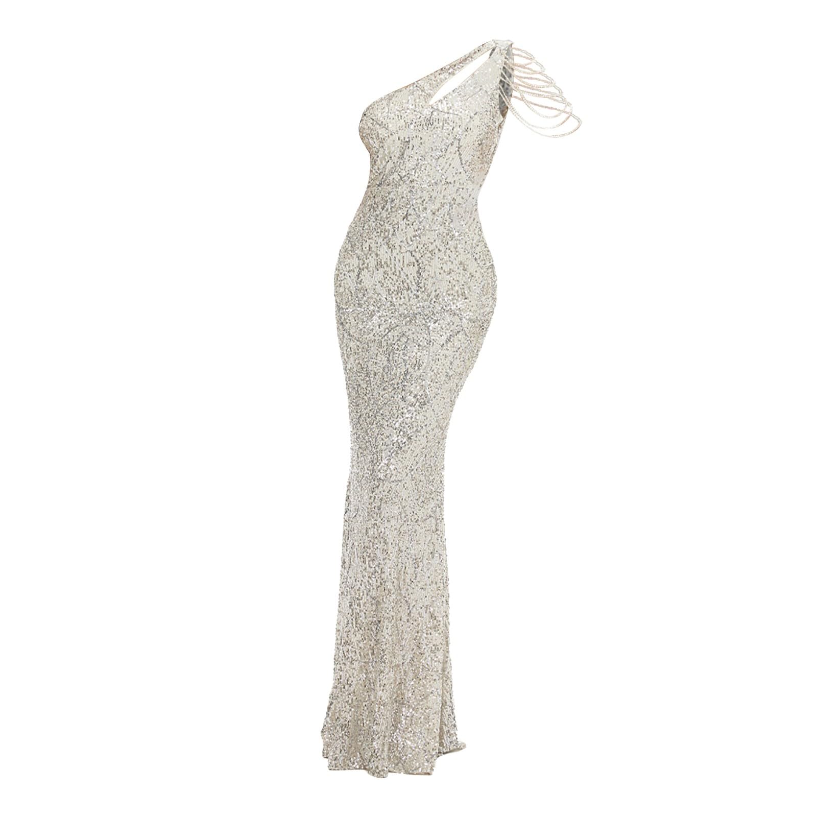 Abiti Donna Estivi Eleganti Autunnale Lunghi Ruffled Spaghetti Banchetto Cerimonia Abito da Donna da Sera Y2K Vintage Senza Manica Classico Vestito Donna Elegante