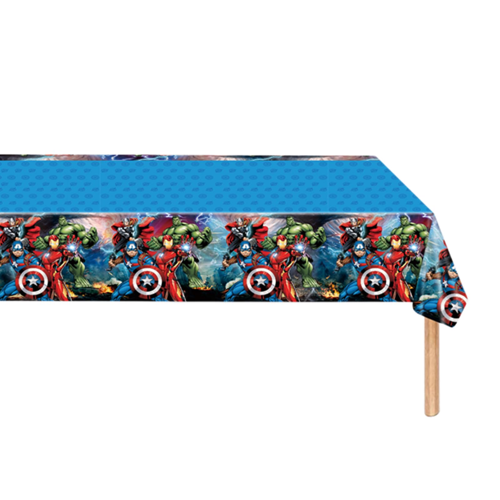 Marvel Superhero Table Cloth Party,Super Hero Party Decorations,108*180cm Plastic Captain America Iron Man Table Cover Disposable Tablecloth for Kids Boys Birthday Marvel Parties Decor Supplies