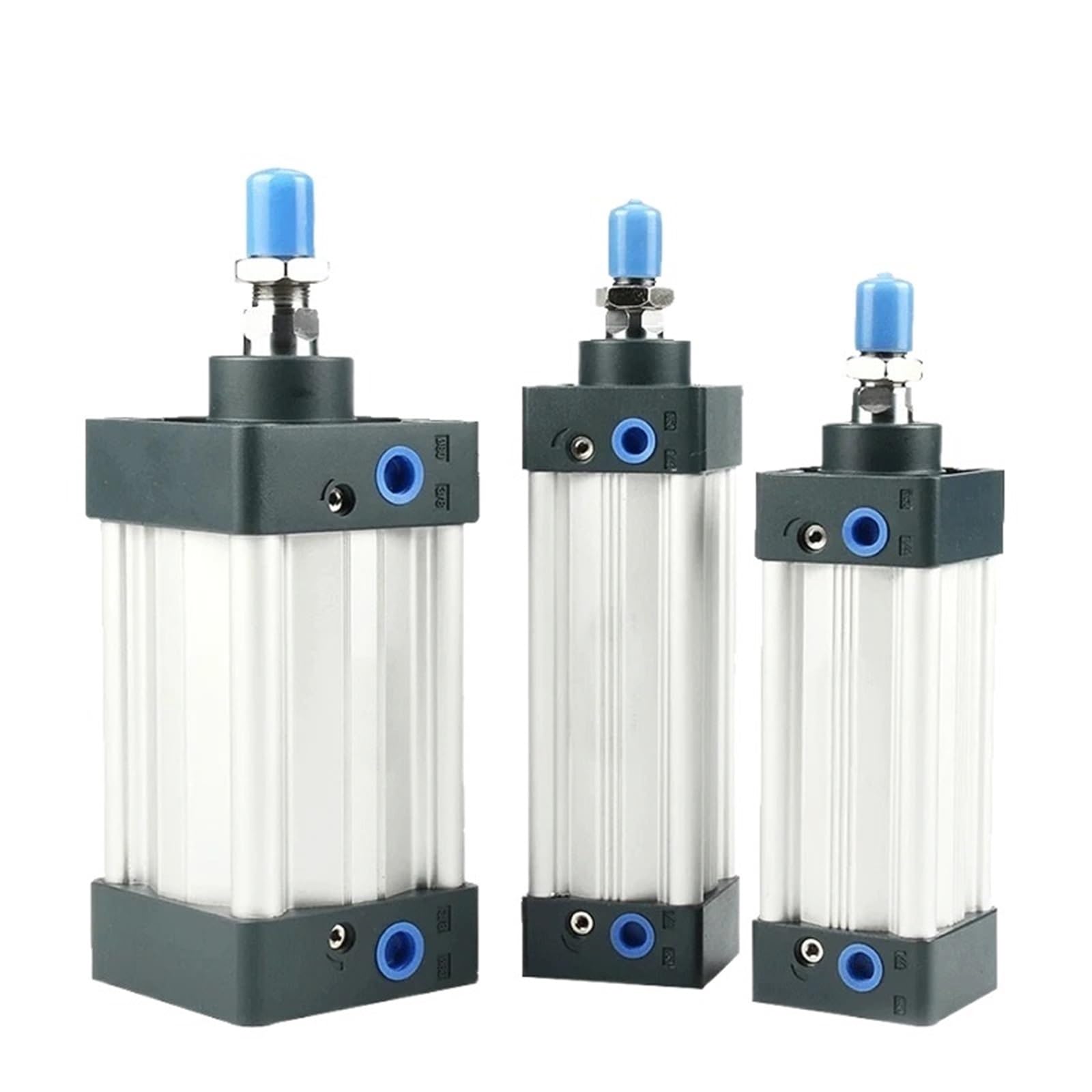 Riswekfw Stroke 175Mm 1Pcs Su32/40/50/63Mm Bore Inner Rod Double Action Air Cylinder Pistons Stroke 25-1000Mm Su Series Pneumatic Cylinders(,Su50 (Bore 50Mm))