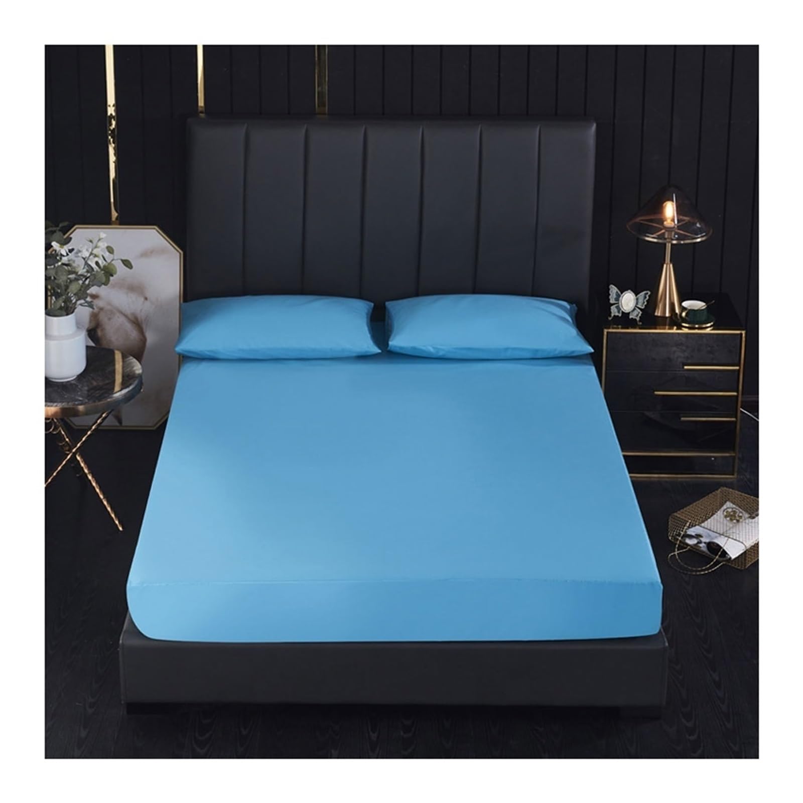 Protector impermeable para colchon transpirable de TPU con bolsillo profundo de 30cm PAHION