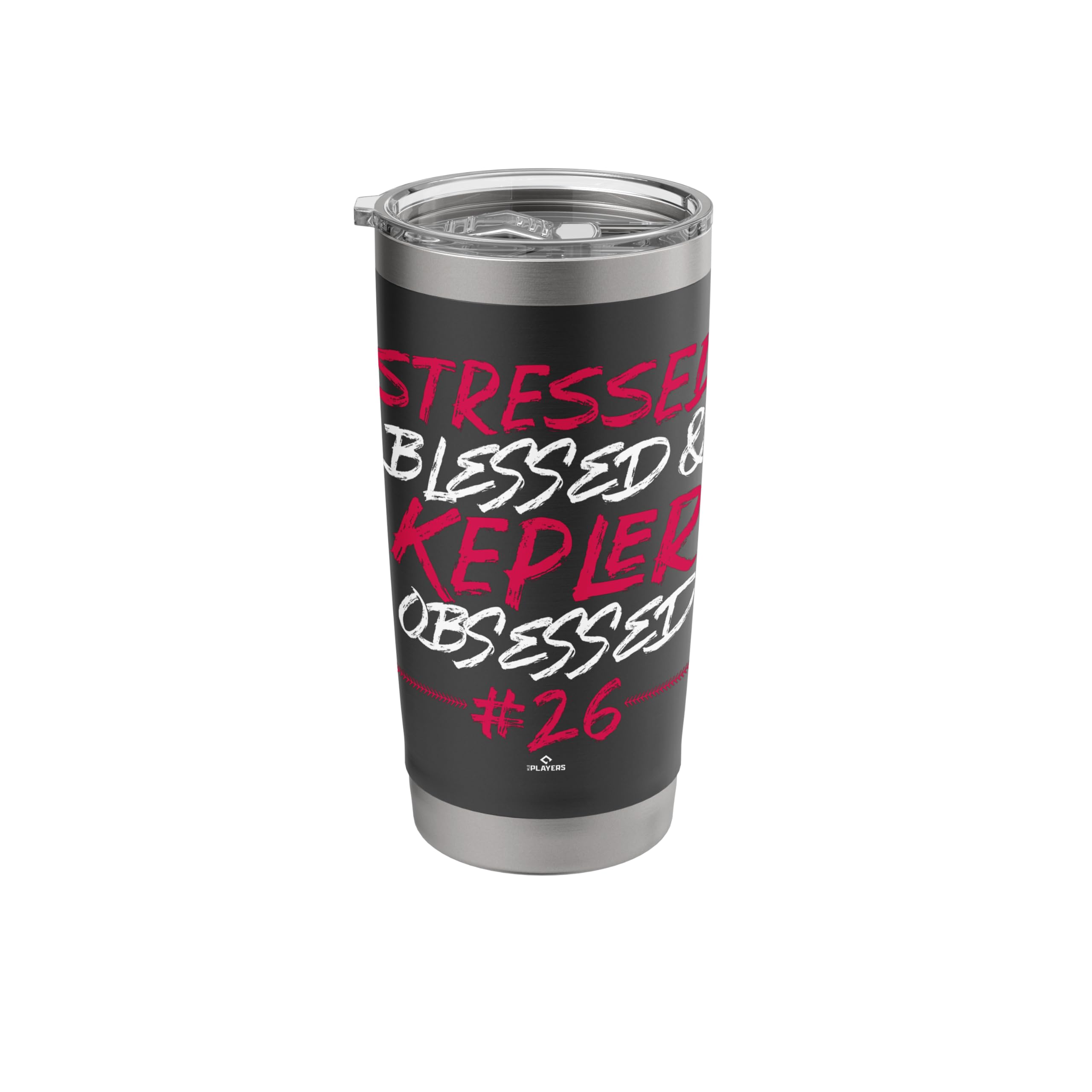 Kepler Obsessed MLBPA Max Kepler Minnesota Rozycki Stainless Steel Insulated Tumbler