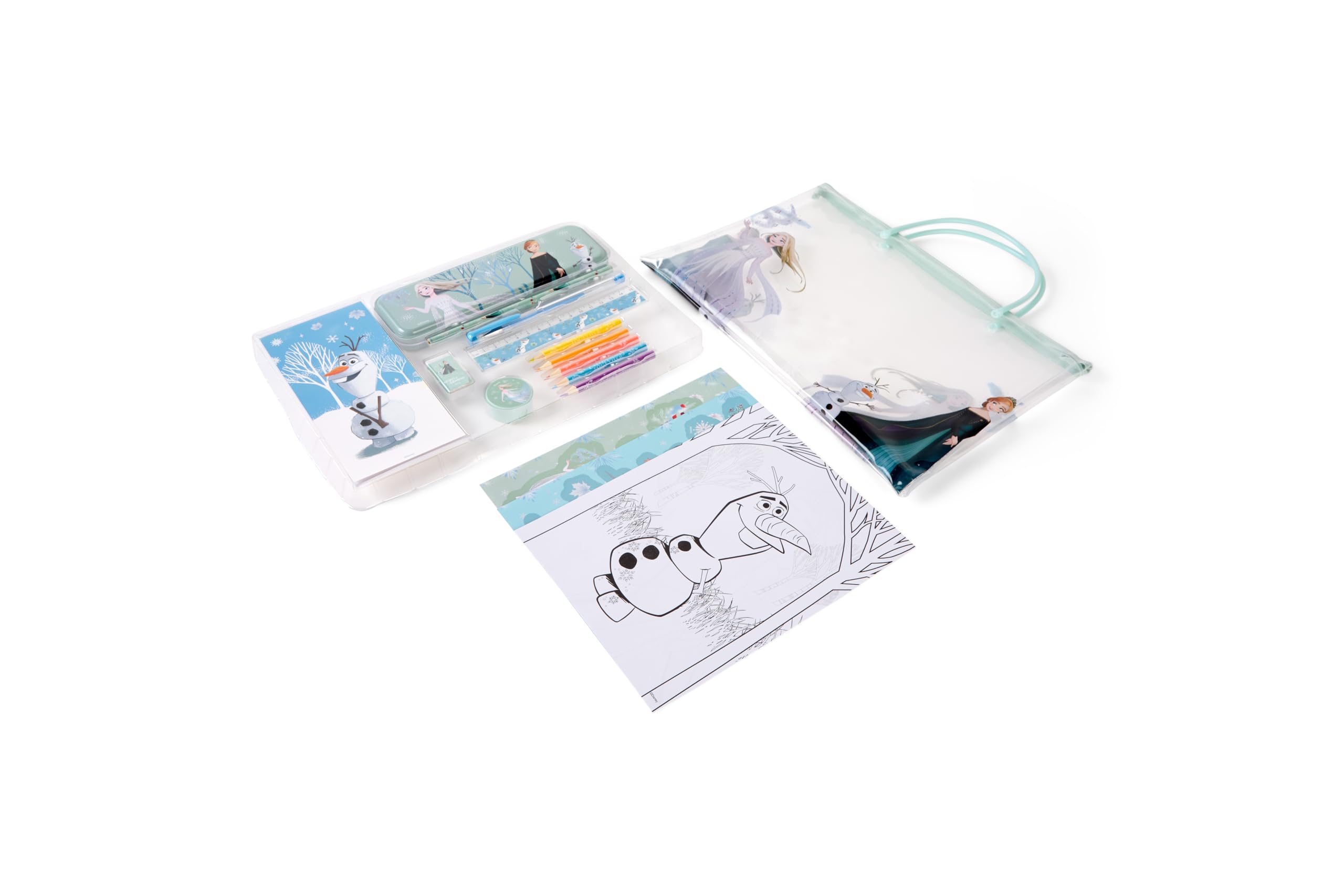 Disney Frozen Writing and Drawing Travel Set, multicoloured - Image 2