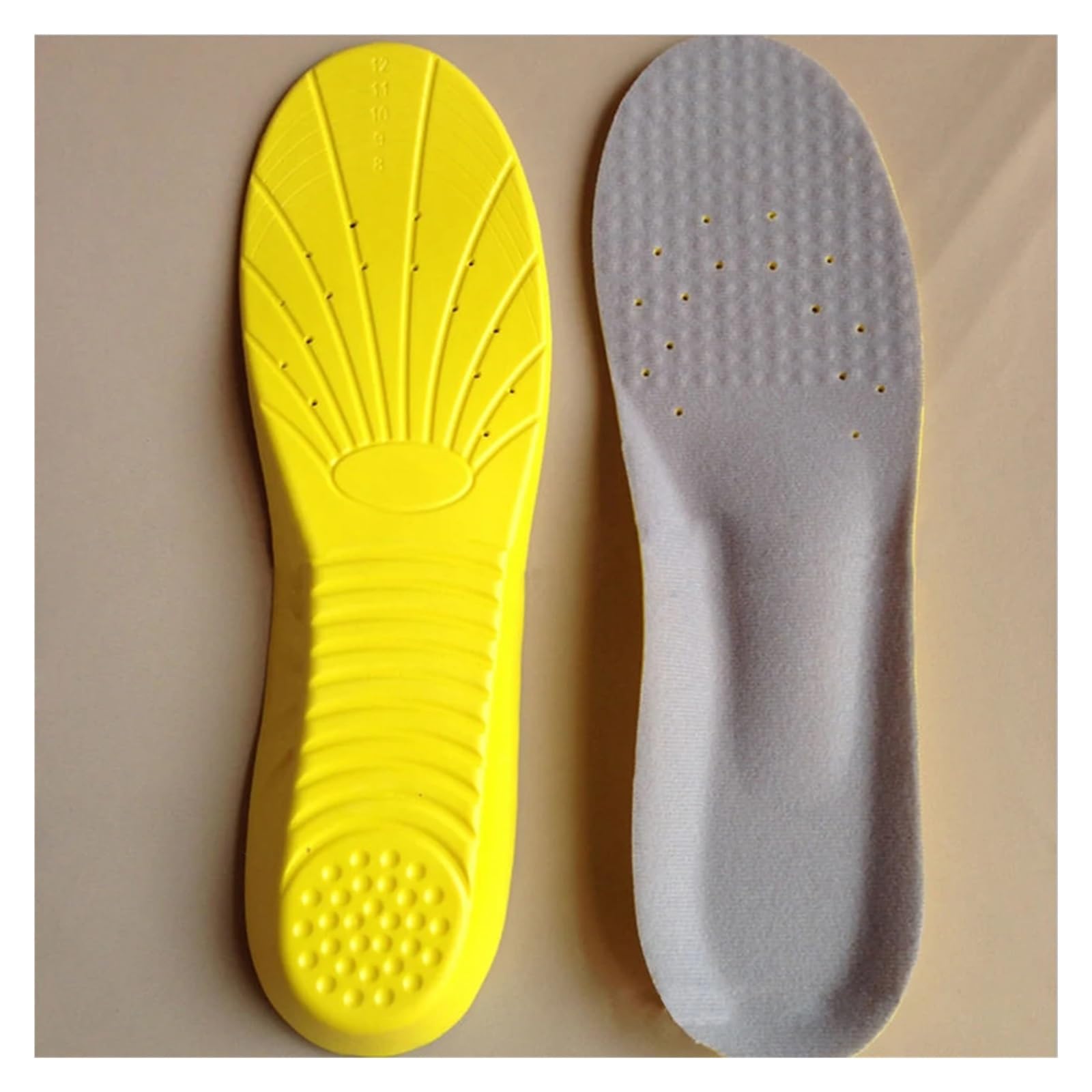 Plantillas De Soporte Plantilla ortopédica for zapatos de rebote lento, almohadilla elástica transpirable for hombres y mujeres, accesorios for, 1 par