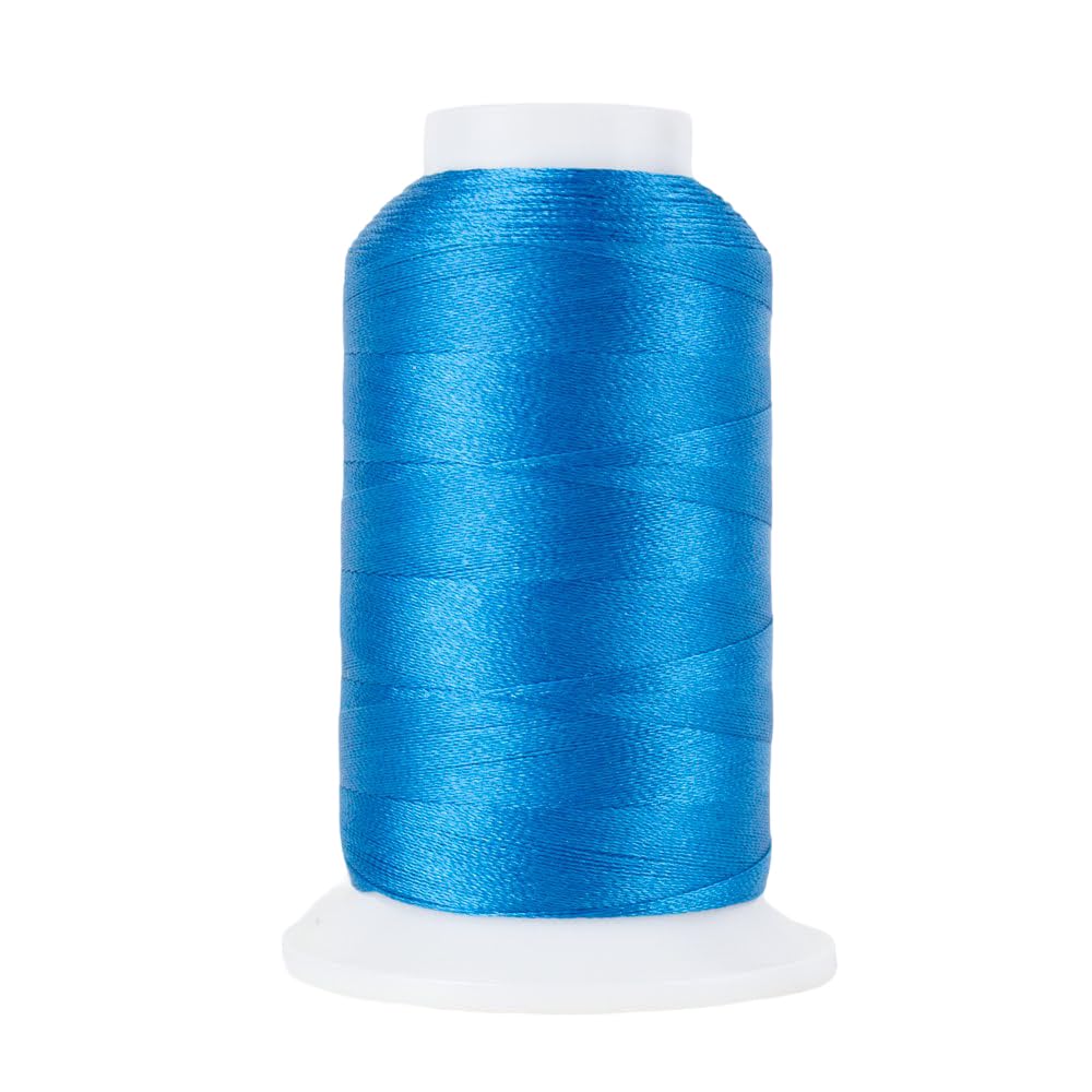Element Thread Club 40wt Machine Embroidery Polyester Thread | 1000m (1049yd) | Glossy | Blue Surf