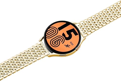 Miniatura 2 de Juntan Bandas de Acero Inoxidable Compatibles para Samsung Galaxy Watch 7654 Banda 40mm 44mm, Watch 5 Pro 45mm, Galaxy Watch 64 Classic 43mm 47mm