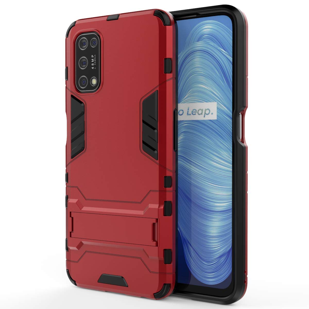 Tingyr Case For Realme 5g Foldable Holder Tpu Pc Desertcart
