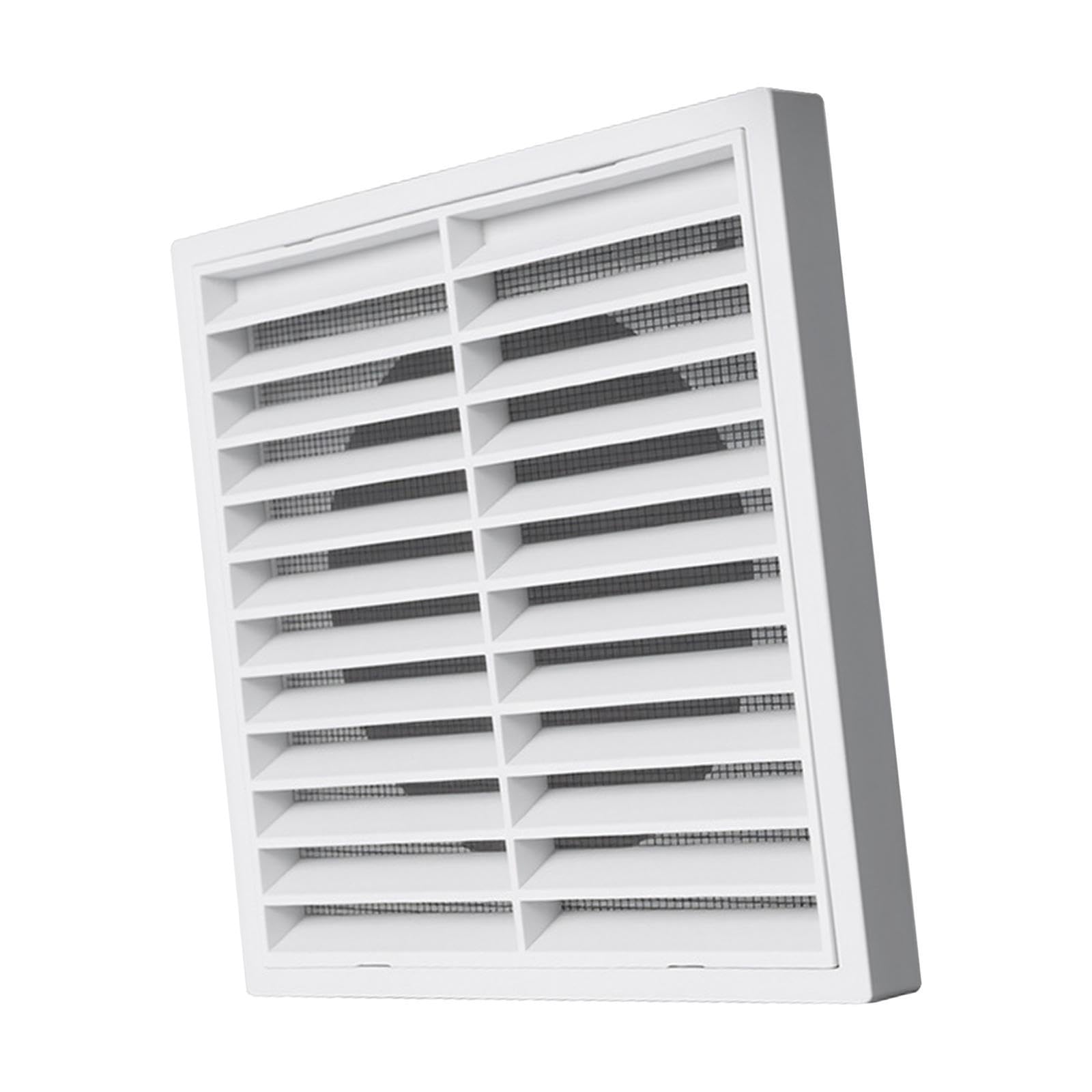 Ventilation Grille Square Air Vent Louver Cover for Bathroom Ceiling Cabinet Mount Hole Dia 10cm-image-44