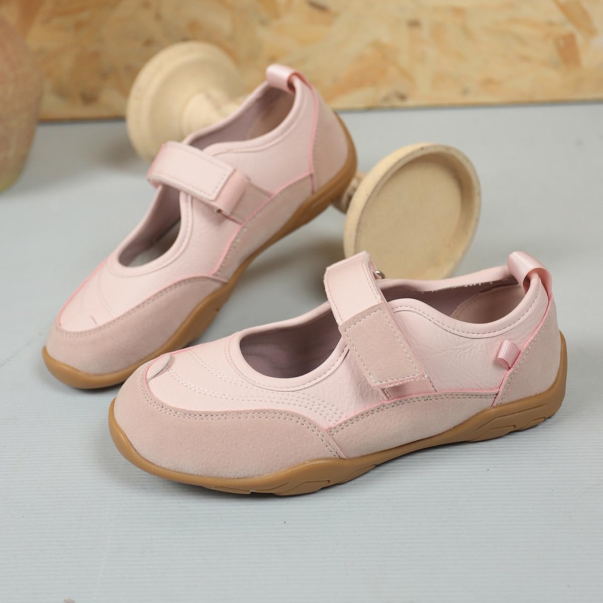 Scarpe da ginnastica Mary Jane da donna, in tela, casual, da passeggio, rosa, 39 EU | Scarpe da ginnastica da donna Mary Jane, leggere, con cinturino regolabile, comode scarpe da passeggio