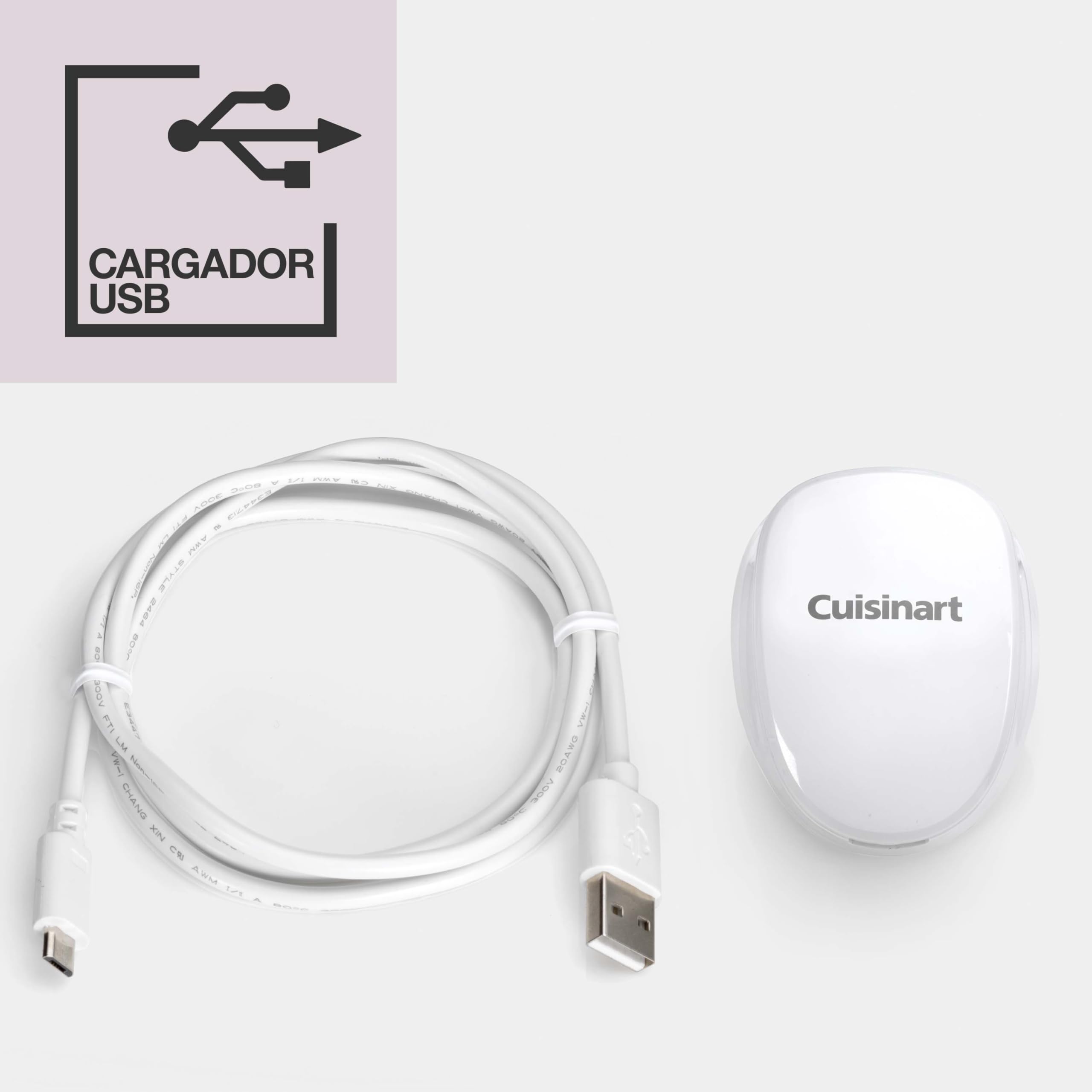 Cuisinart Abridor de Vino Inalámbrico con Sellador de Vacío | Abridor de botellas con tapón de corcho | hasta 50 botellas | Cortador de papel de aluminio integrado | Regalo para amantes del vino
