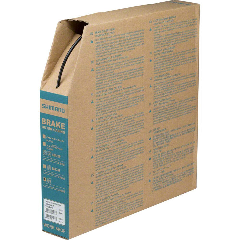 SHIMANO M-Sys Brake Housing 40M Black, M-System 5mm Brake