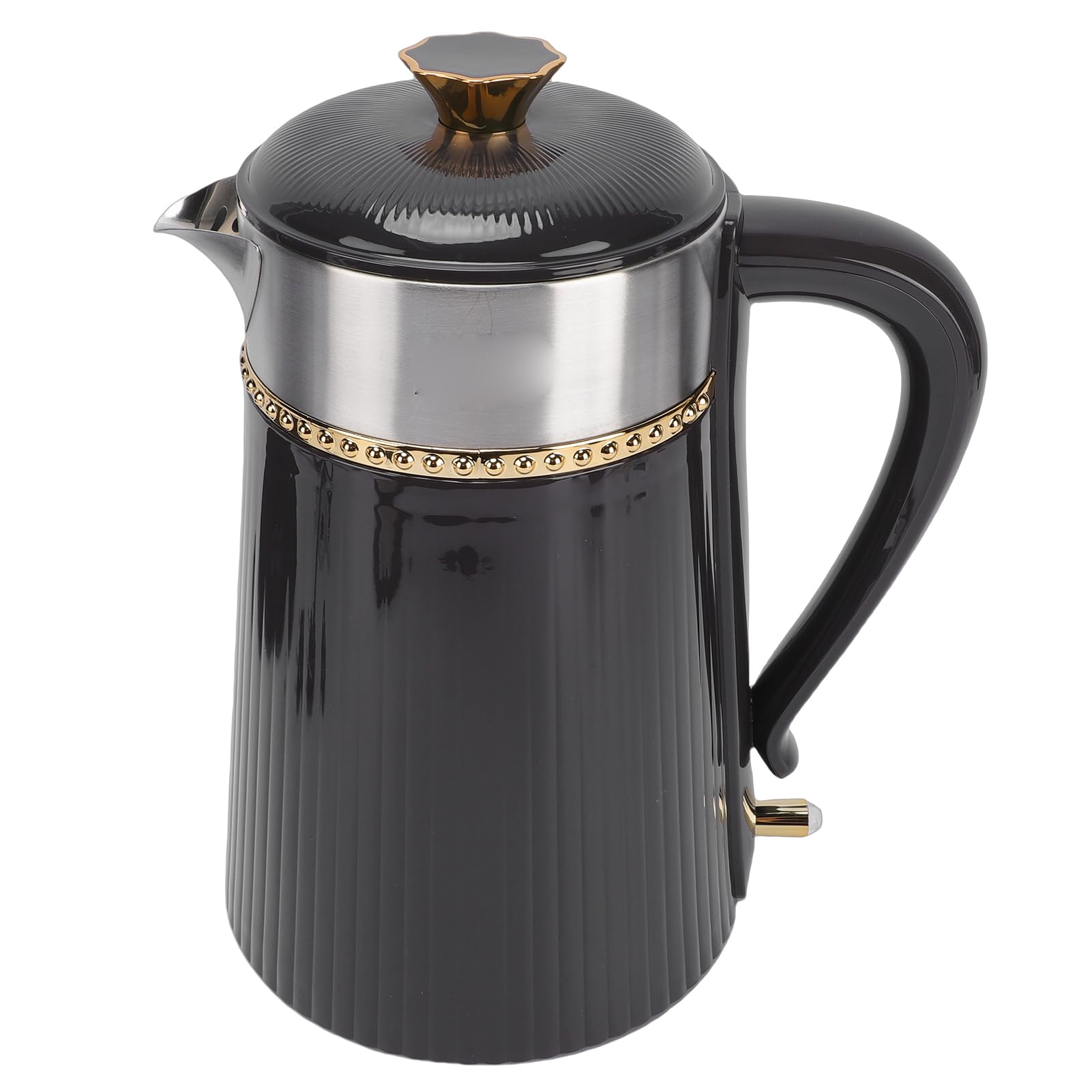 Sonew Hervidor Eléctrico de 1800 W de Ebullición Rápida, 2 Litros de Gran Capacidad con Apagado Automático, Caldera Caliente Mate de Acero Inoxidable para el Hogar, la Oficina y la Cocina (Enchufe