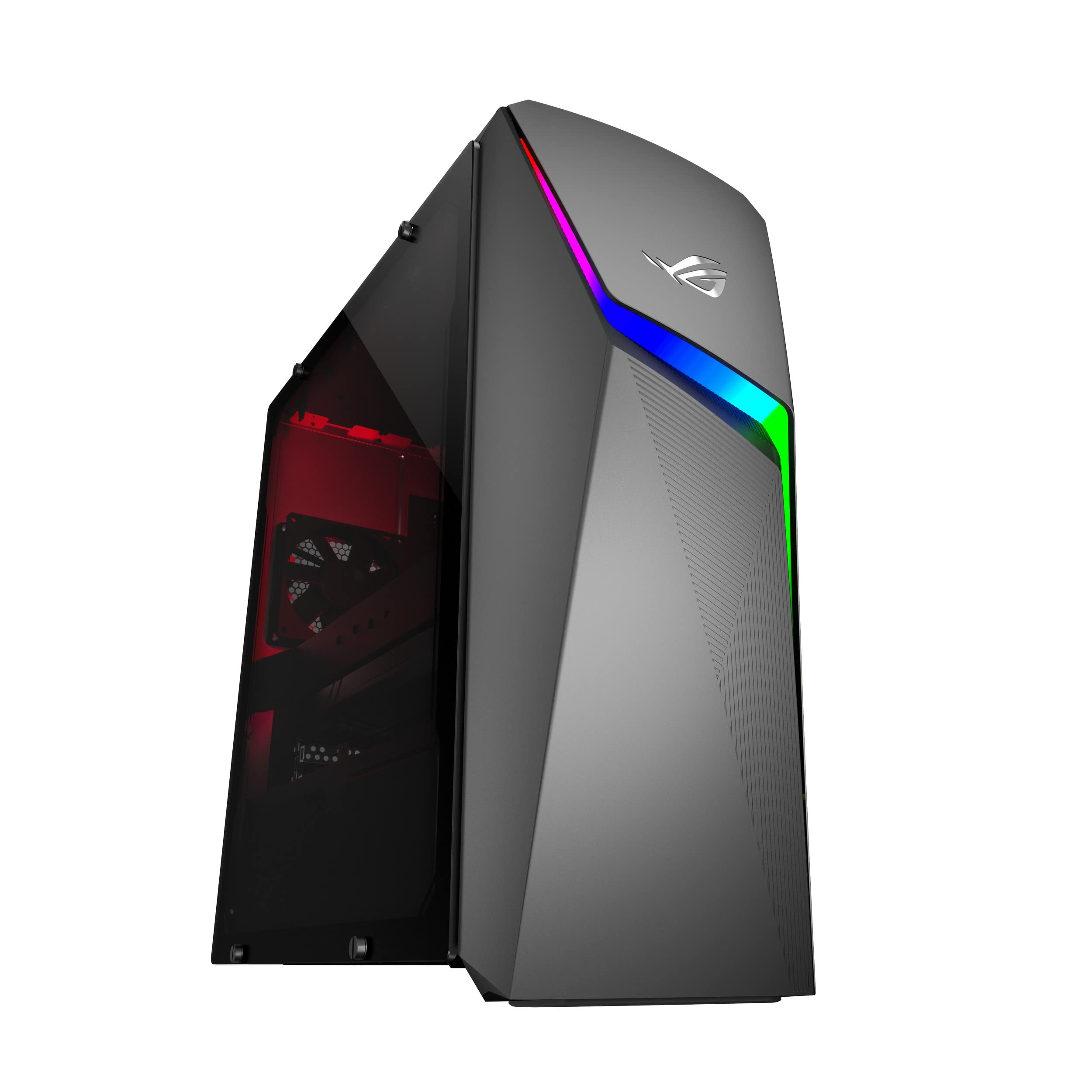 Asus ROG Strix G10CE-51140F1690 komputer stacjonarny (Intel Core i5-11400F, 16GB RAM, 1TB SSD, NVIDIA RTX3060-12GB, bez systemu operacyjnego), szary