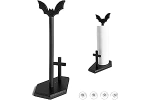 Bat Paper Towel Holder with Individual Suction Cups