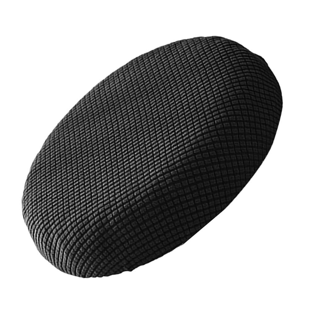 BESPORTBLE Beige Stool Covers Round Round Chair Seat Cover Kitchen Living Room Decor Polyester Material