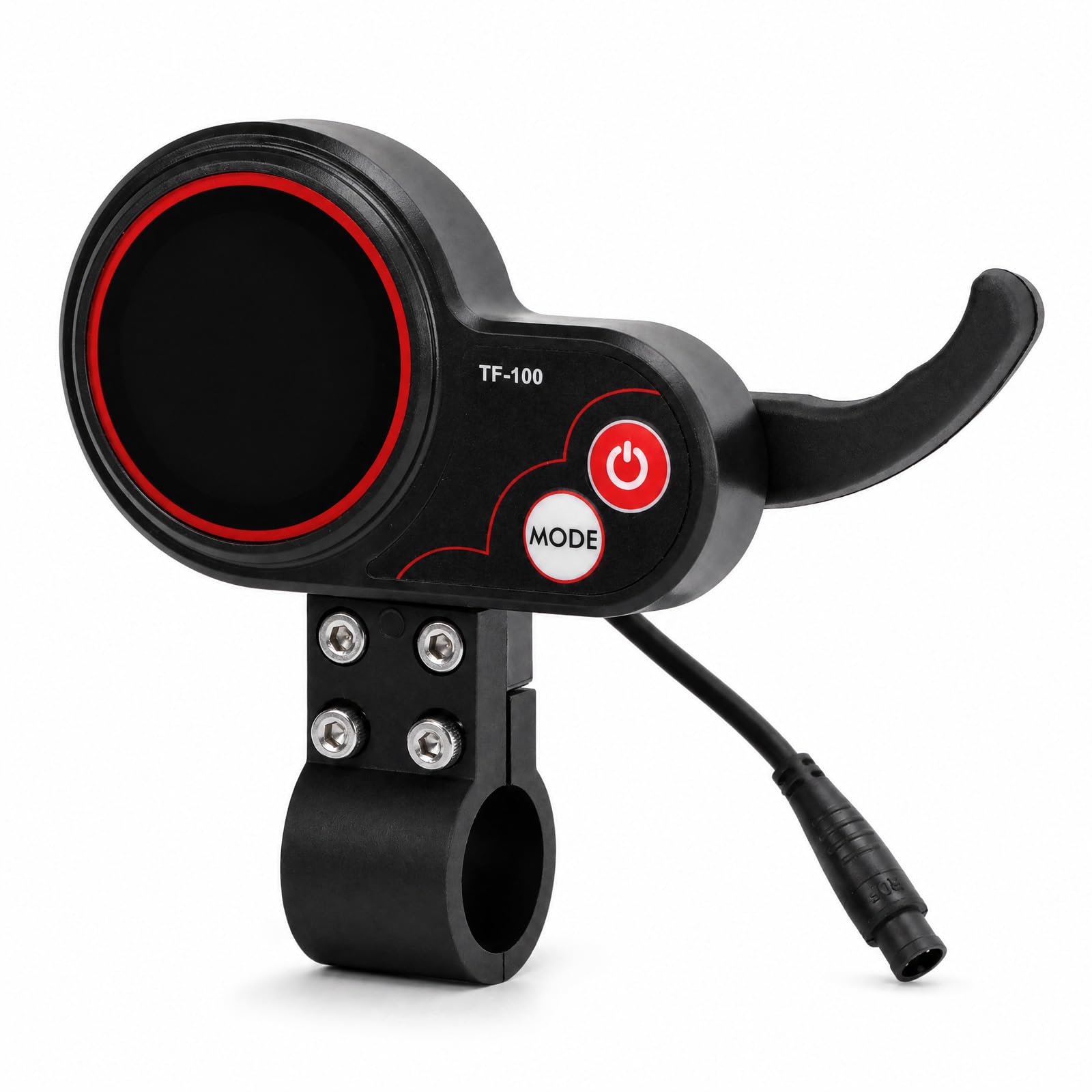 Acceleratore a Pollice Elettrico con Display, Display 48V TF‑100 Sostituzione dello Strumento di Comunicazione a 6 Pin per Controller per Scooter Elettrico M4