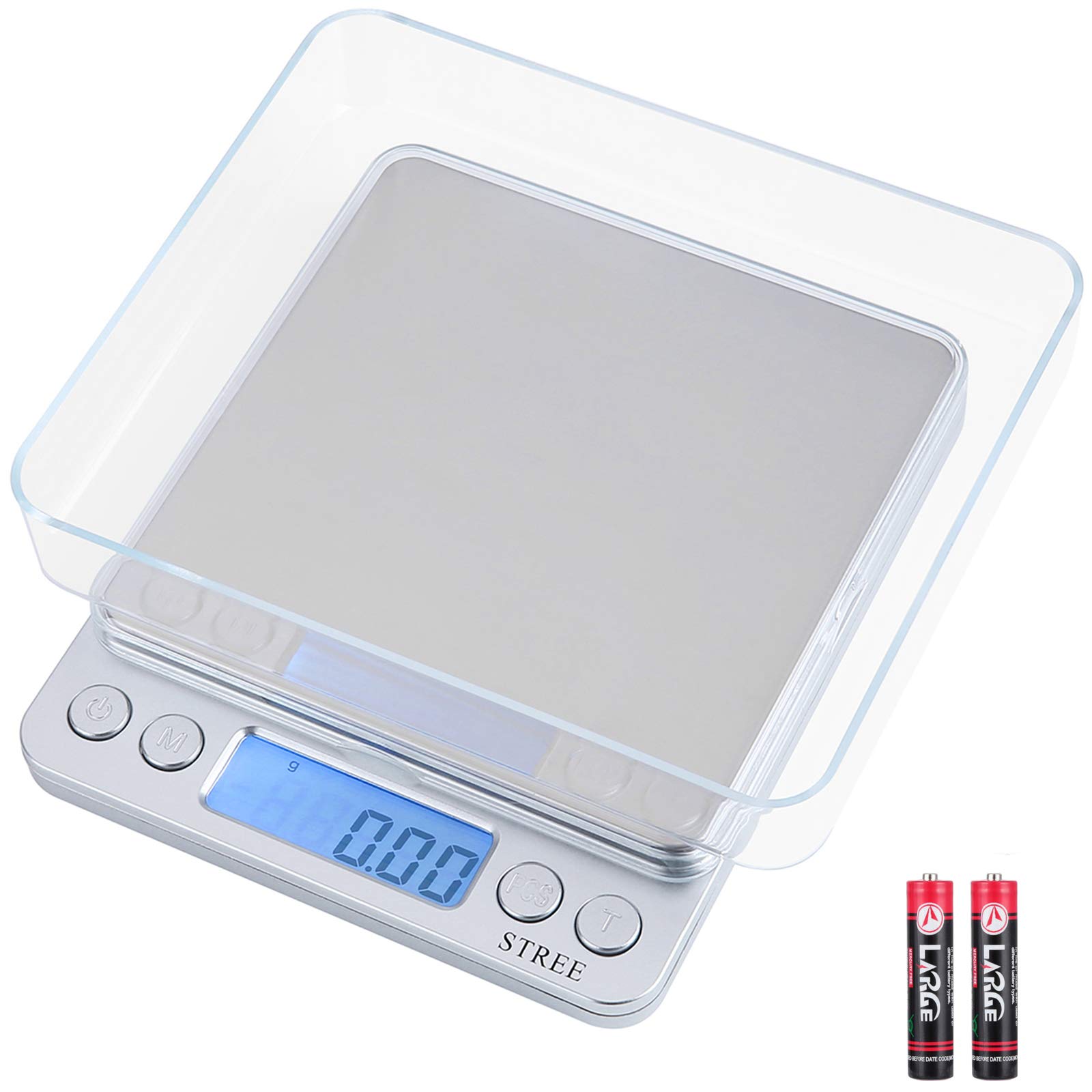 STree 500g/0.01g Digital Kitchen Scale High-Precision Multifunction Pocket Food Scale
