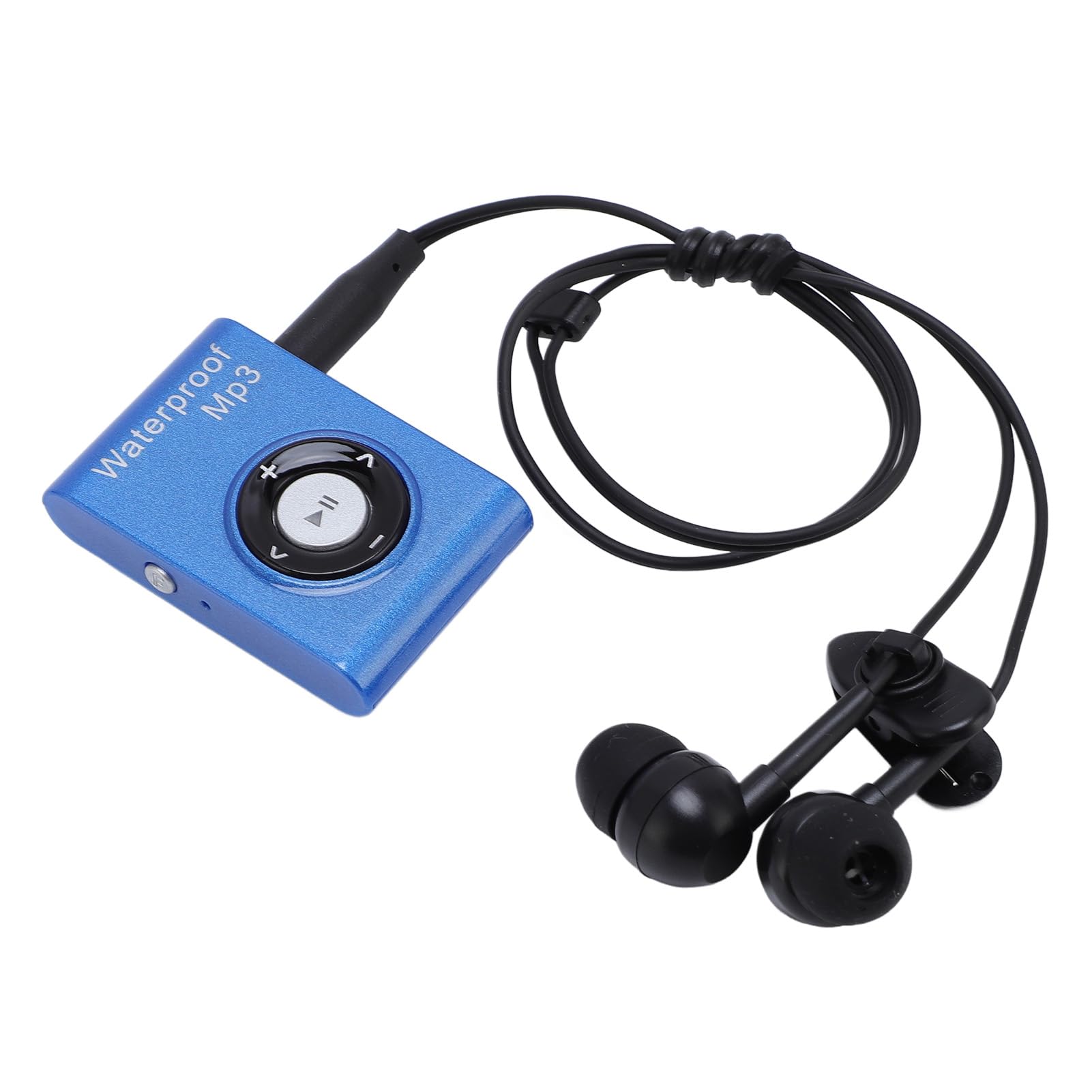 Lecteur MP3 de Natation 8 Go, Lecteur de Musique Portable étanche pour la Plongée, Le Surf, la Course, Casque sous-Marin Inclus (Blue)
