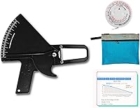 Vista 1 de AnthroFlex Slim Guide - Kit de pinza de piel con cinta métrica IMC, software AnthroMetrix, bolsa de transporte y manual de instrucciones multilingüe