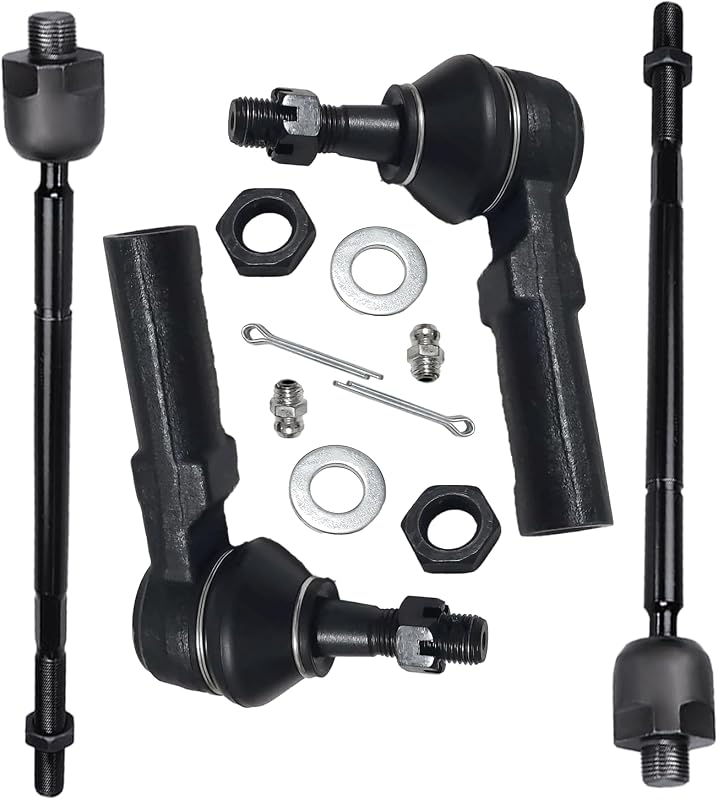Kit de terminais de direção internos e externos dianteiros FQCHCH ES3452 EV260 – 4 peças