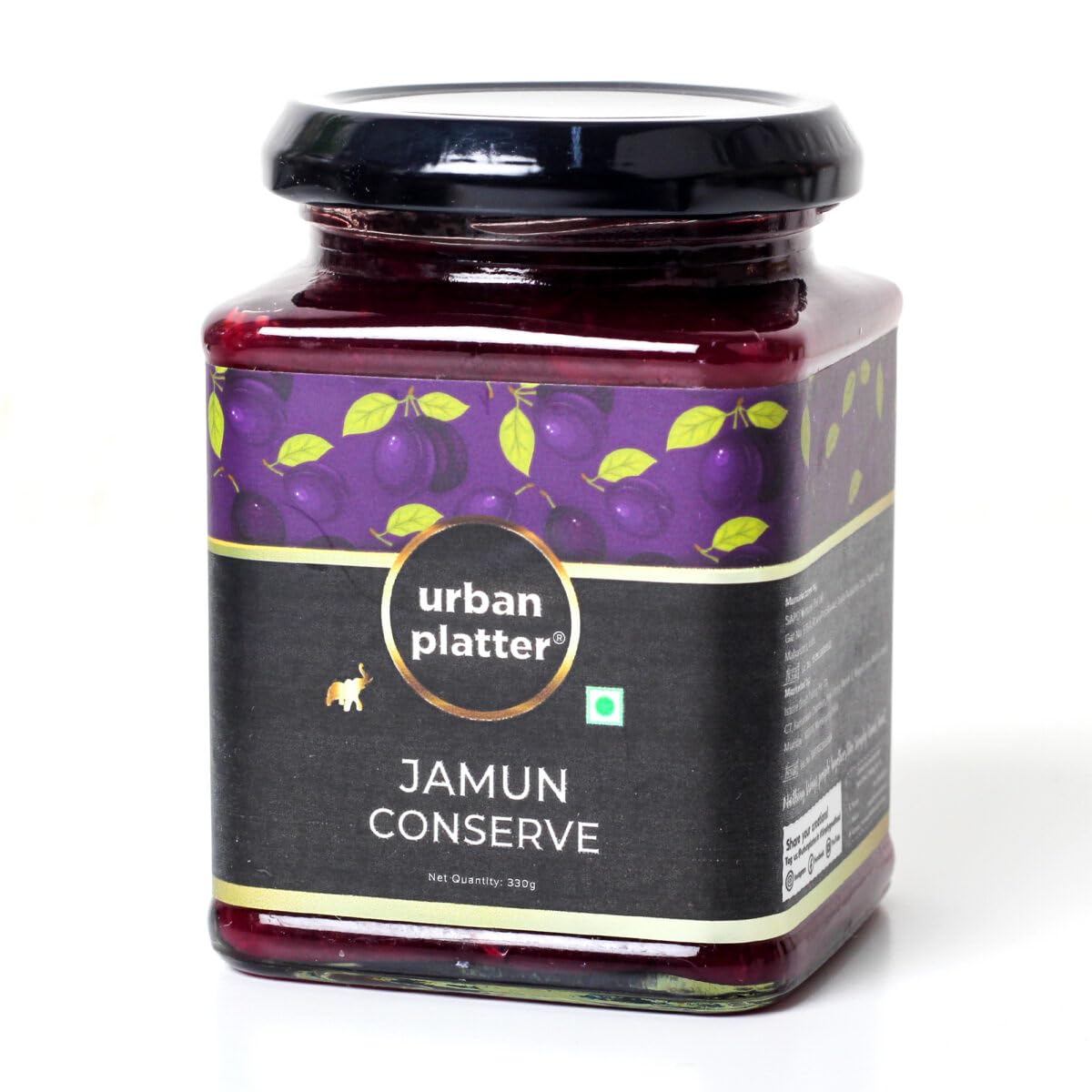 Urban Platter Jamun Conserve, 330g (Gourmet Spread, Jam, Preserve) (B0953RZNNC) Amazon Price History, Amazon Price Tracker