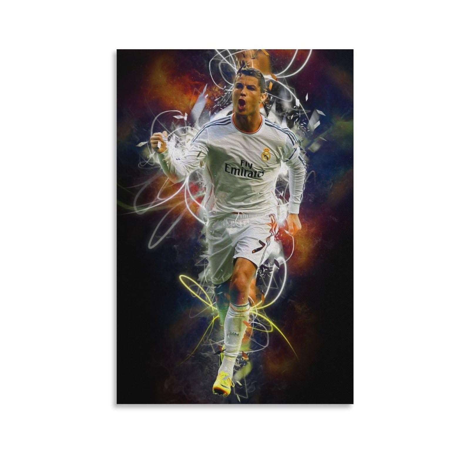 Amazon.co.jp: サッカー選手 クリスティアーノ・ロナウド 壁画 ホーム