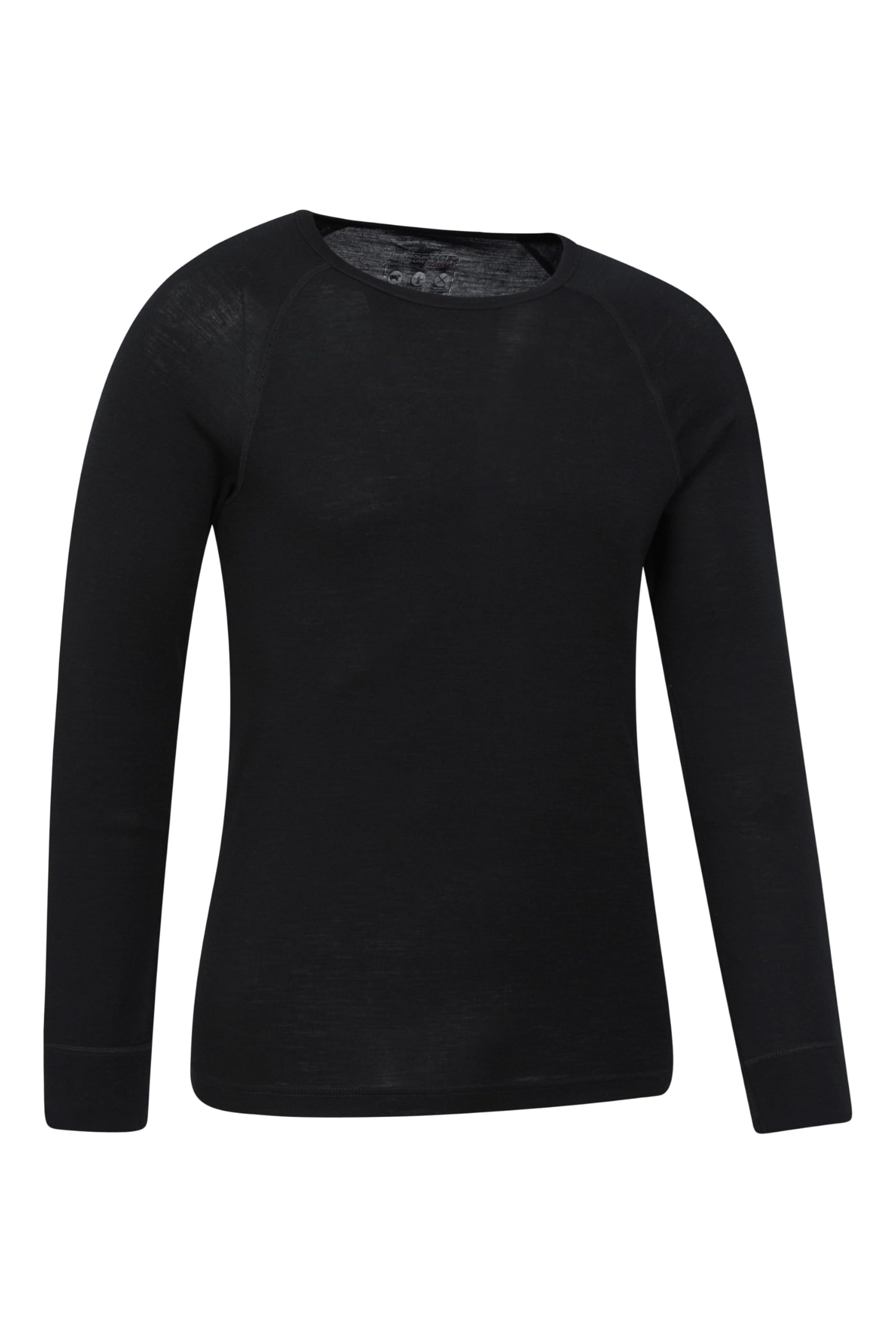 Mountain Warehouse Merino Maglia Termica Uomo A Manica Lunga Antisudore Invernale Intima Elasticizzata per Sport Tecnica da Trekking E Montagna