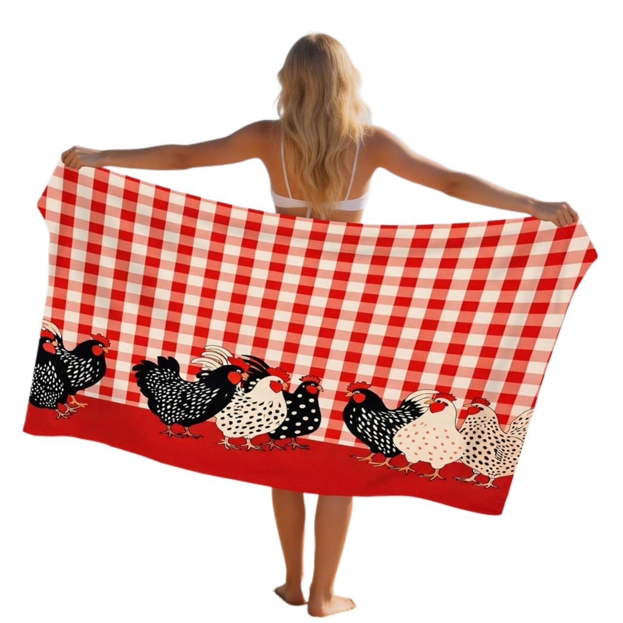 LYVQZPWLR Microfibre Beach Towel， Large Beach Towel Multiple Sizes Quick Dry Microfibre Lightweight for Adults Travel Swim(75x150 cm)