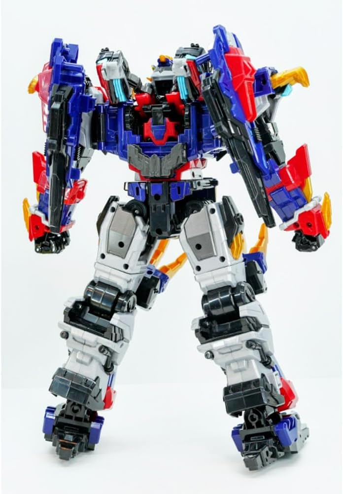 Miniforce Rexkaiser a Dinosaur and a car Combine to Transform into a Robot 12.6" x 7.5" x 14.6"