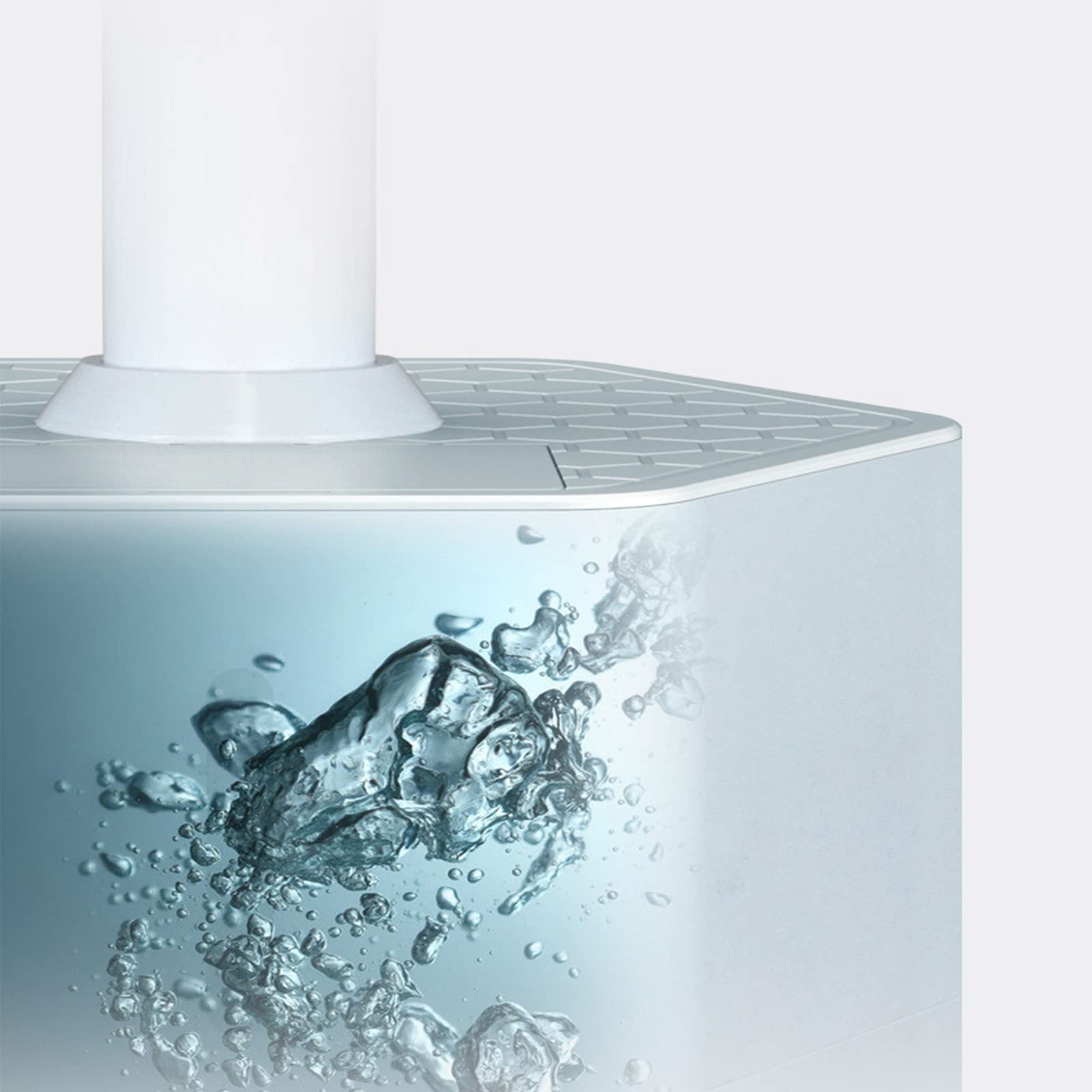 Umidificatore,Umidificatore silenzioso,Umidificatore d'aria silenzioso da 22 litri con modalità nebbia regolabile, Spegnimento automatico senza acqua, Per camera da letto,Ufficio,Camera da letto per