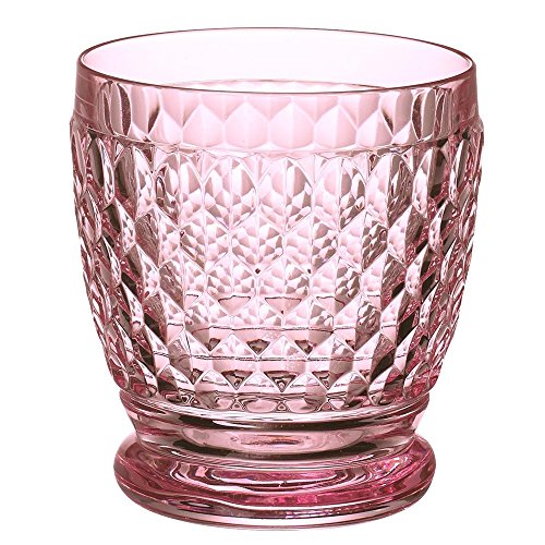 Villeroy & Boch 1173097802 Boston Crystal Highball Glasses, Rose