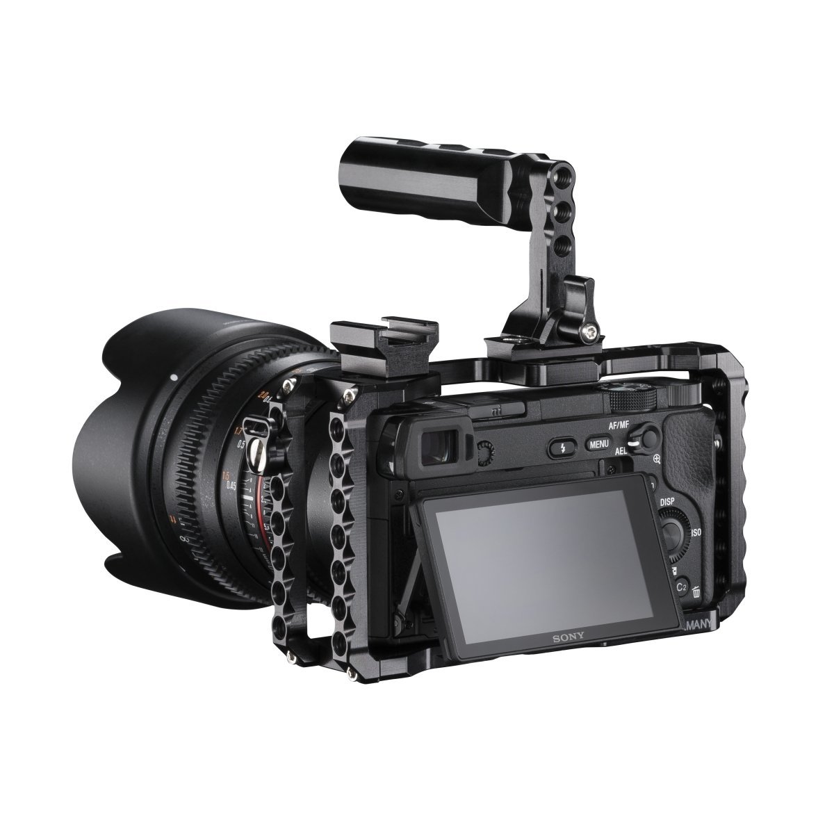 Walimex Pro Aptaris Cage-System (geeignet für Sony Alpha 6000 / 6300 / 6500, Sony Nex-Serie)