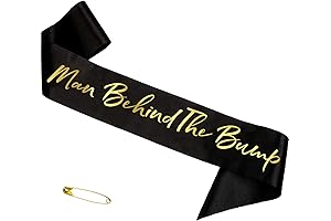 Man Behind the Bump Sash: The Essential Accessory for Dads-to-Be