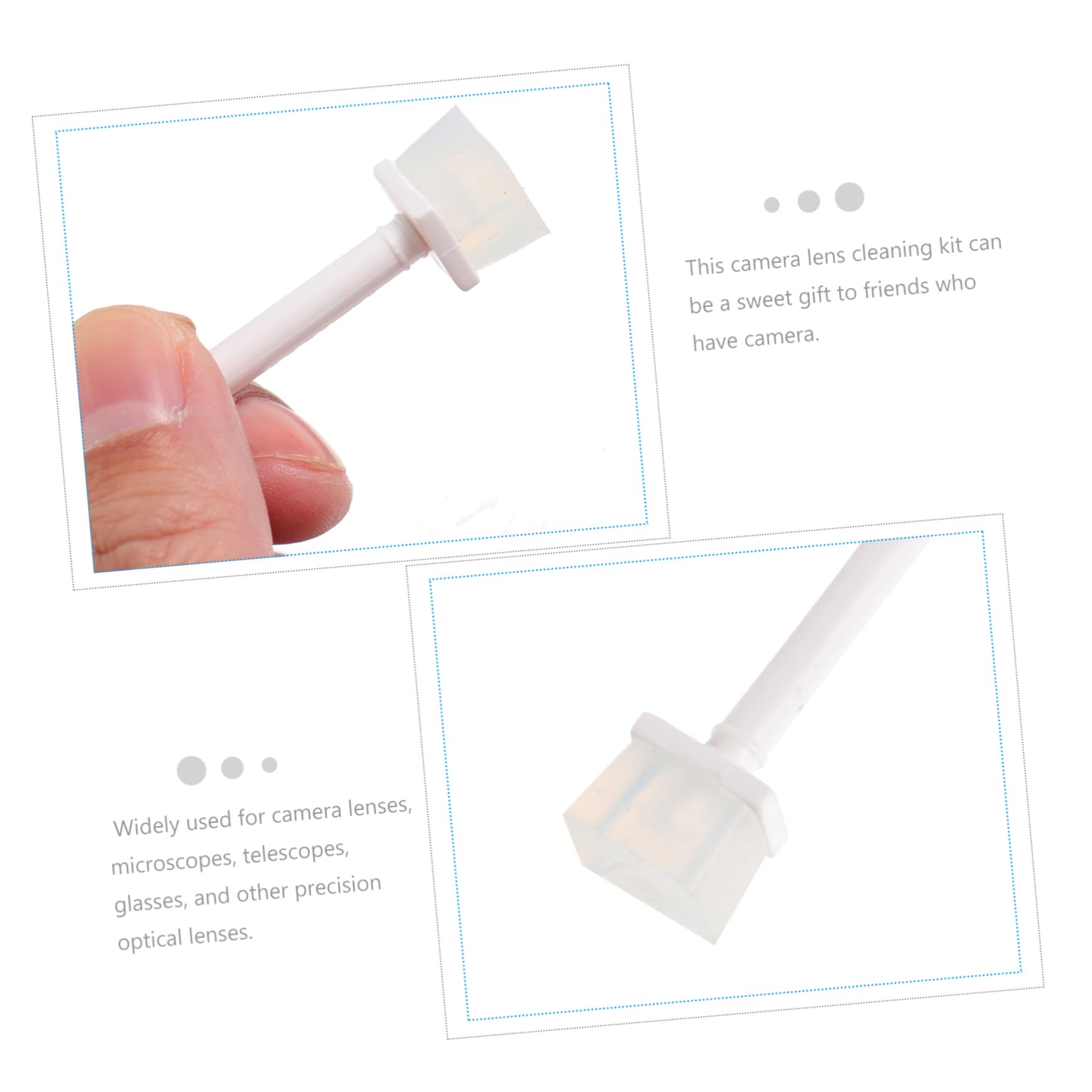 Artibetter 3stücke Kamerasenor Reinigungsstift Effektive Reinigung Von Ccd Cmos-sensoren Sanft Und Kratzfrei Für DSLR-kameras Tragbar Und Einfach Zu Verwenden Mit Haftendem Reinigungskopf